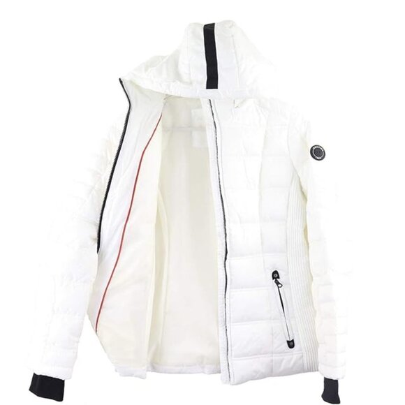 NAUTICA 1983 Women's Hooded Puffer Jacket M White - Picture 11 of 15